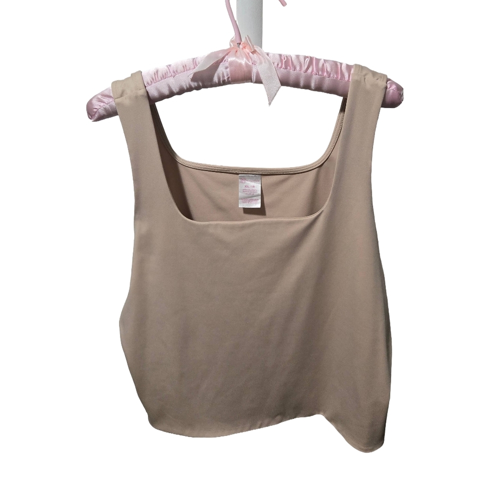 Women's Beige Tank Top, Size XXL